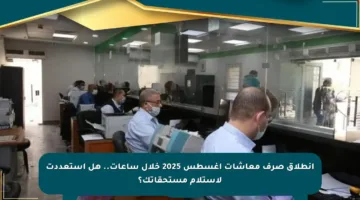انطلاق صرف معاشات أغسطس 2025 خلال ساعات.. هل استعددت لاستلام مستحقاتك؟